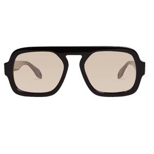 Elisa Johnson Gloss Black Sunglasses